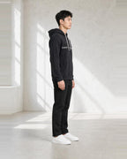 Tommy Hilfiger Hoodie in Schwarz, Seitenansicht