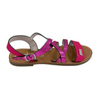 LPB Kinder-Sandalen Ditsy Floral, Fuchsia Metal