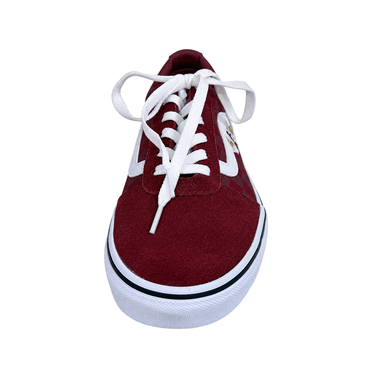 Vans Ward S/C Embroid Daisies Rumba, Rot/Weiß